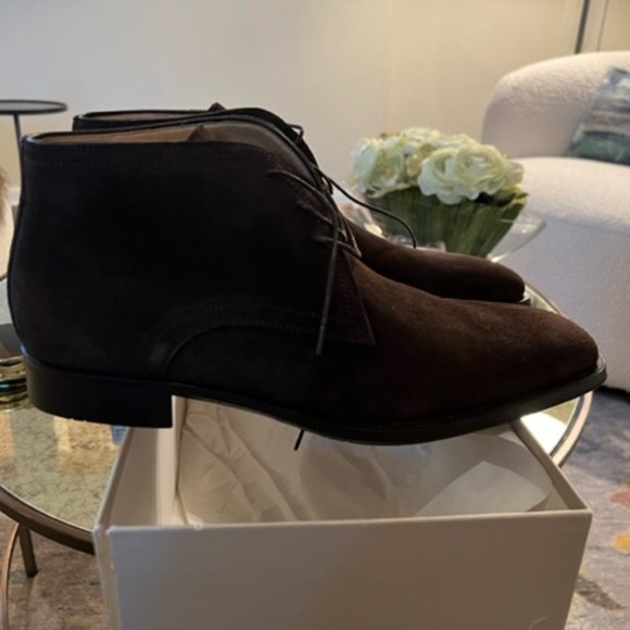 Brand New Massimo Emporio Brown Suede Boots main image 4